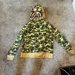 green bape hoodie