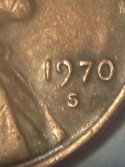 1970s Small date Lincoln memorial penny