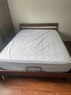 Tuft & Needle Queen Size Walnut (Wood) Bed Frame
