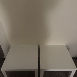 IKEA White Tables 