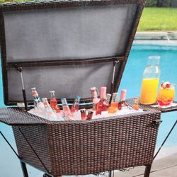 Insulated Cooler Cart For Outdoor