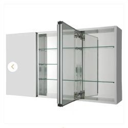 Aluminum Medicine Cabinet with Mirror