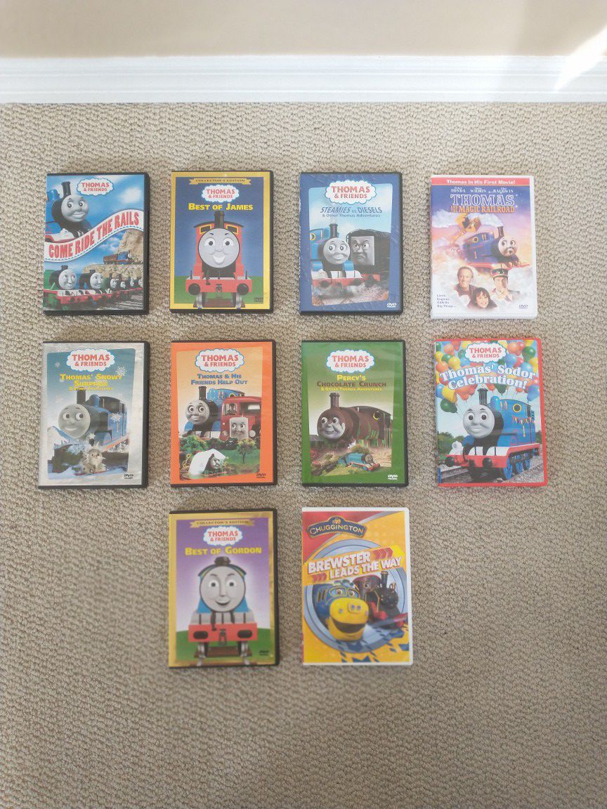 Thomas & Friends DVD Lot