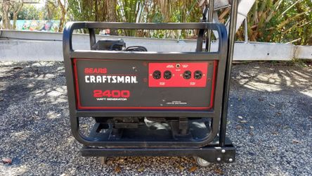 2400 WATTS CRAFTSMAN PORTABLE GENERATOR