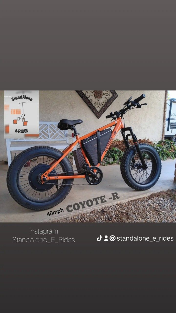 40mph E-bike  COYOTE -R