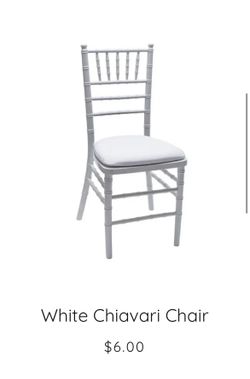 White Chiavari Chair