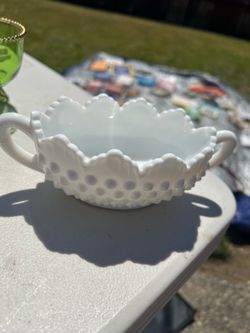 Milk glass