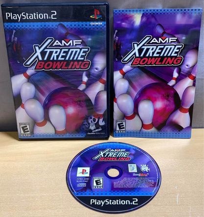 PS2 Sony PlayStation 2 AMF Xtreme Bowling Video Game