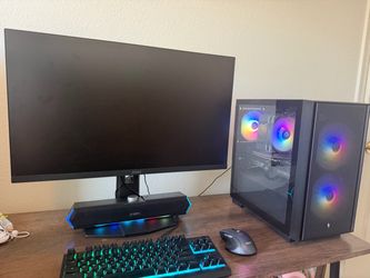 High End Gaming PC AMD Ryzen 9 7900 RTX 5070 TI 32GB DDR5 RAM 2TB SSD