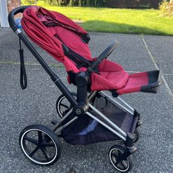 CYBEX Priam stroller + Car Seat + Base