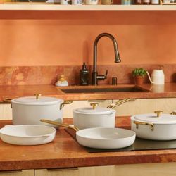 OUR PLACE 8 Piece Ceramic Nonstick Cookware set