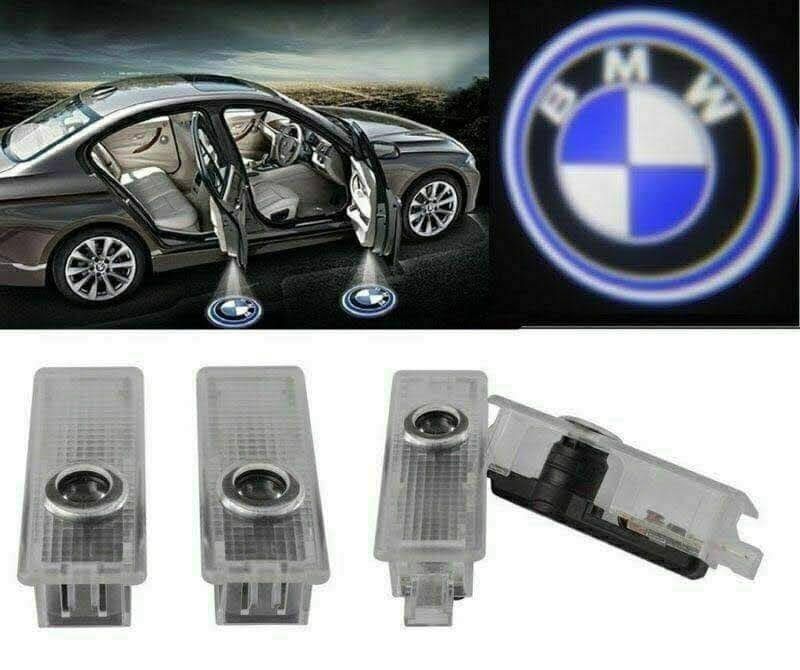 2 Pcs For BMW Car Laser Door Logo Light