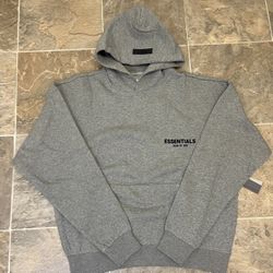 Essential Hoodie Dark Oat Size S,M,L,XL