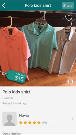 Boys polo shirts size 10/12