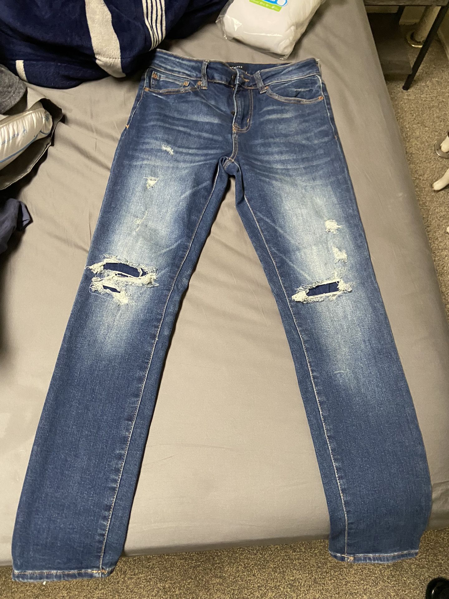 Aeropostale Jeans Men's 29x30 Super Skinny Stretch NEW