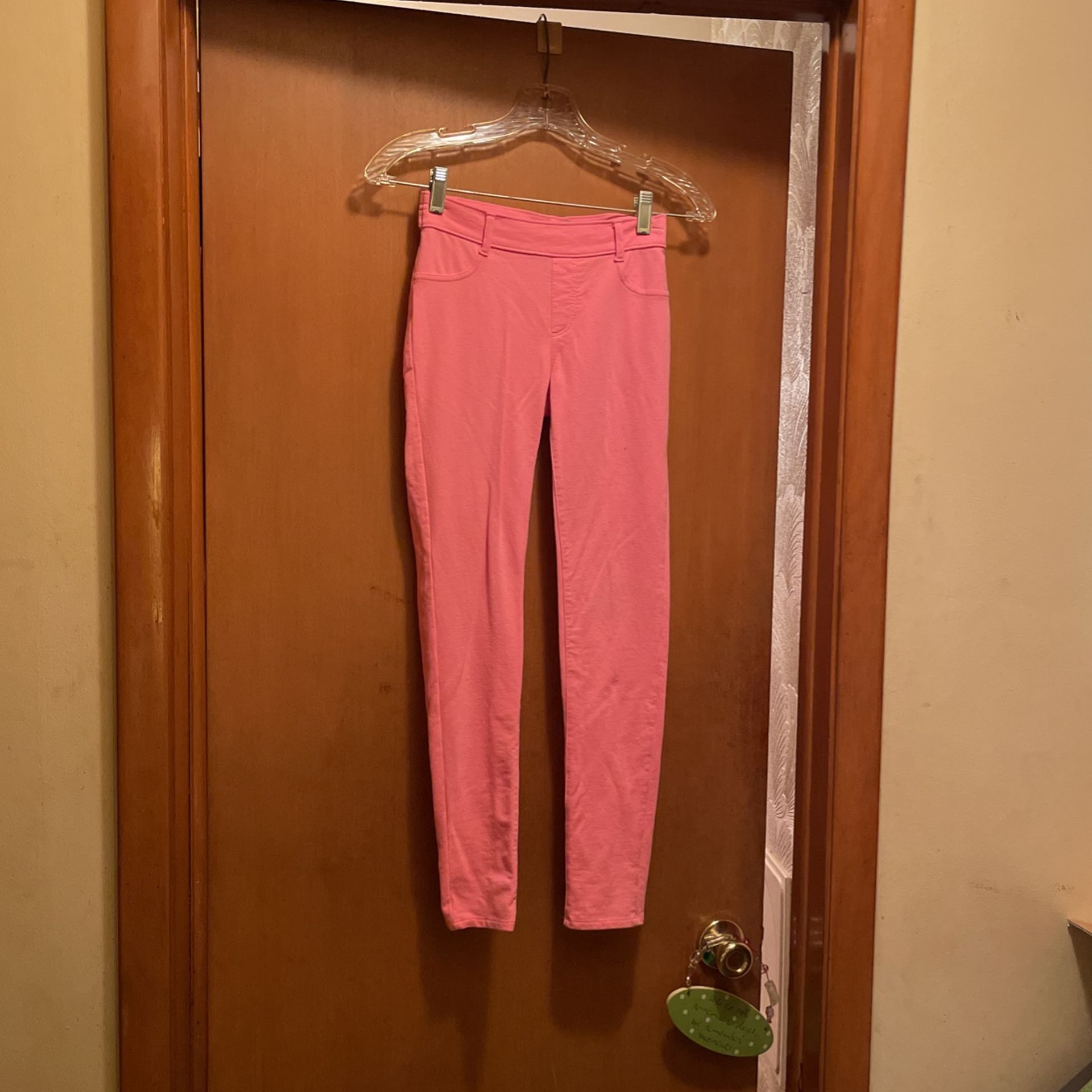 Basic Editions pink 10/12 legging pant girl 