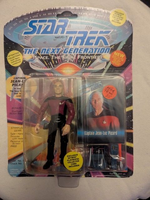 Star Trek the Next Generation ACTION FIGURES.