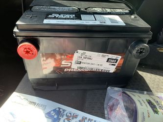 Side post battery and top post