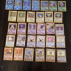 Holographic Pokémon Vintage Lot! With Japanese Cards