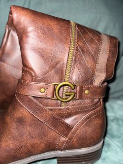 G by Guess Brown Riding Boots
