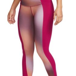 Nike Yoga Women's High-Waisted 7/8 Leggings~Dri Fit Multicolored Size 2x