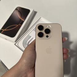 Brand New iPhone Pro 128 Gb Desert Titanium 