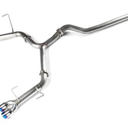 ETS Extreme Catback Non-Resonated Burnt Tips 2022-2024 WRX