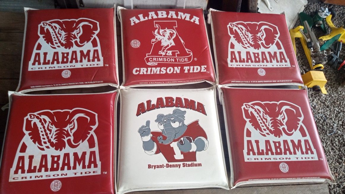 Alabama Stadium Cushions Vintage