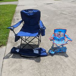 CAMPING CHAIRS ONE ADULT $34 ONE $10 CHILD