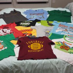 Bundle of Size 3-4 Boys T-Shirts