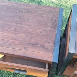 Real Wood Set Of 2 Barnhouse Look