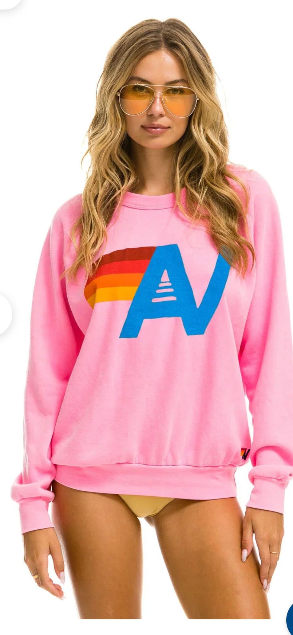 Aviator Nation Logo Sweatshirt XS