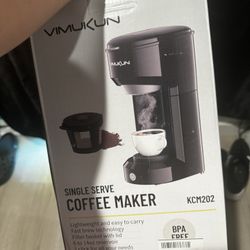 Small Coffee Maker For Pods And Regular Ground Coffee Beans $35