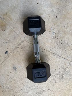 10 lbs dumbbell, like new, $10