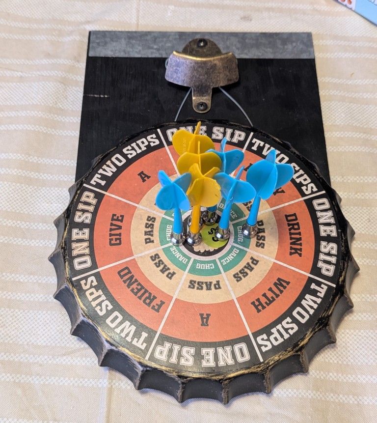 Magnetic dart Board