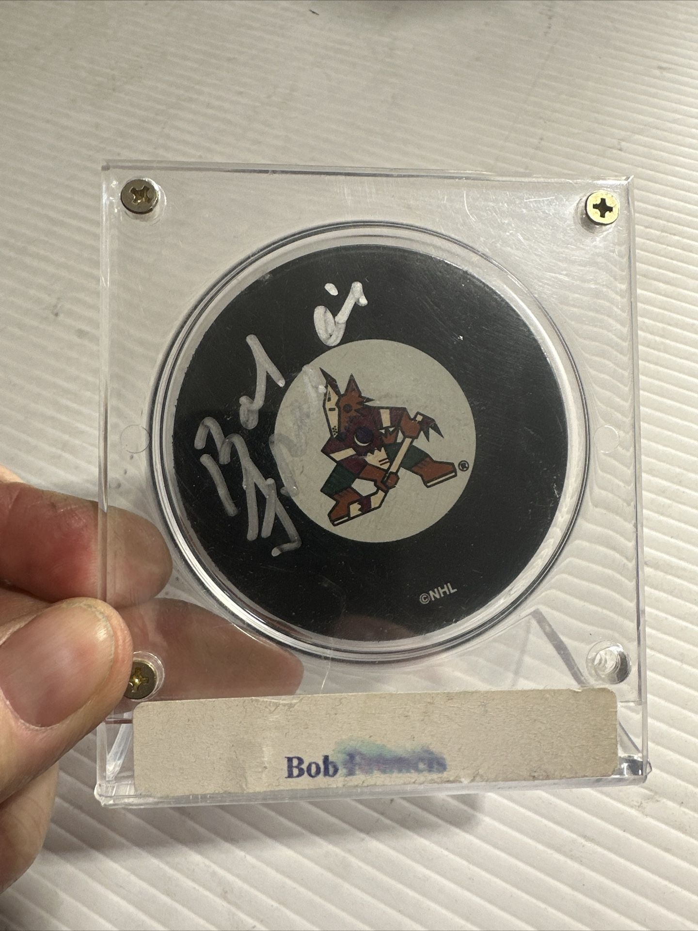 Hockey Memorabilia Pucks, Cards, Photos