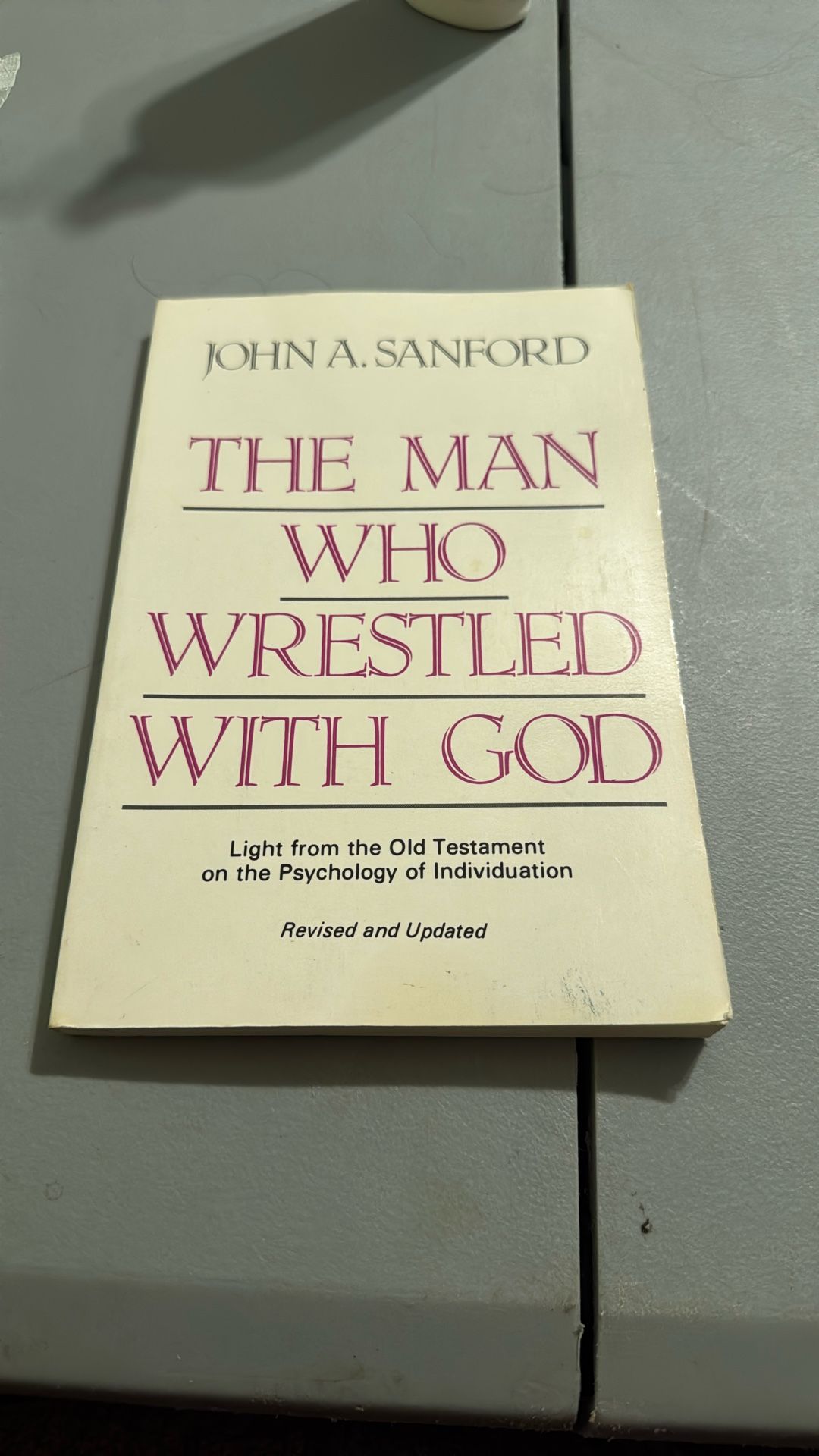 Book- The Man Who Wrestled With God