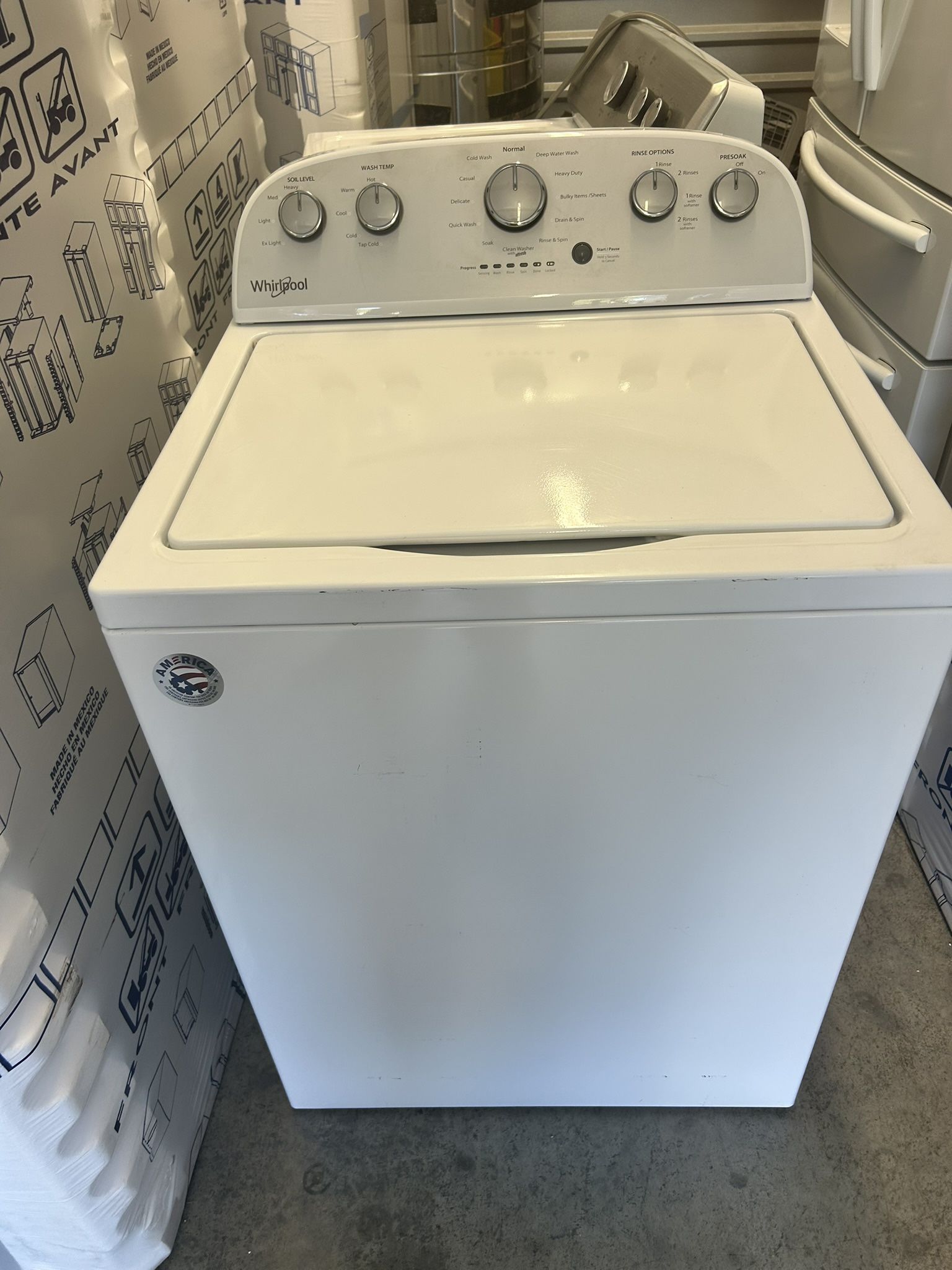 ⭐️NICE CLEAN WHIRLPOOL TOP LOAD WASHER⭐️