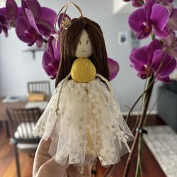 Doll Princess Handmade Macrame