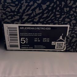 jordan retro 3’s