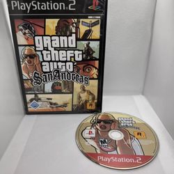 Grand Theft Auto: San Andreas (Sony PlayStation 2, 2004) GTA PS2