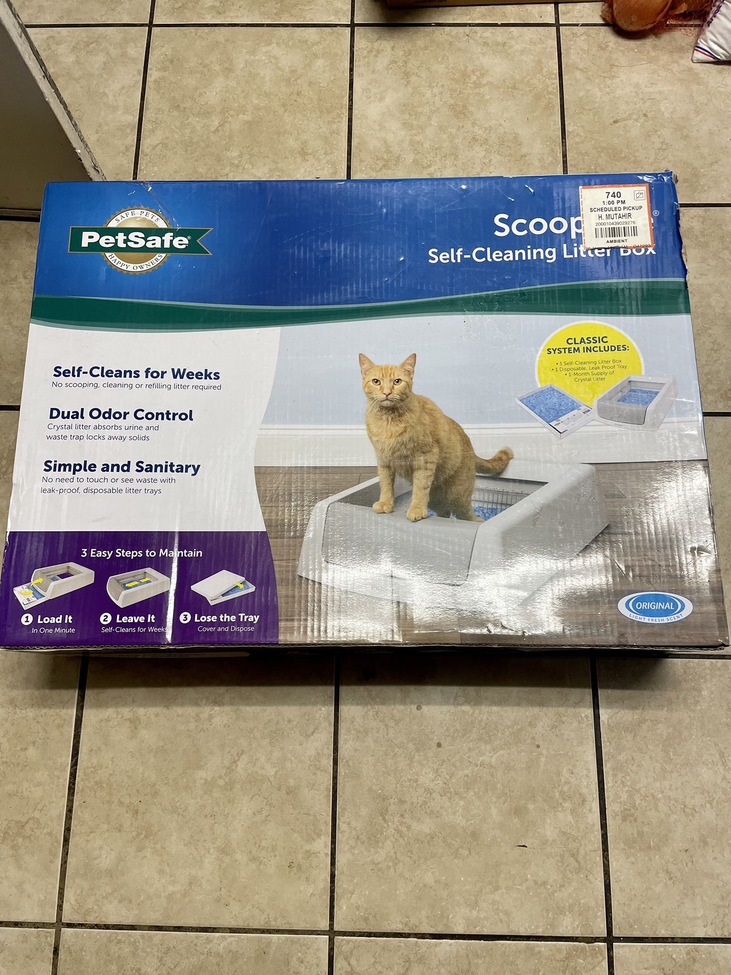 PetSafe ScoopFree Self-Cleaning Litter Box