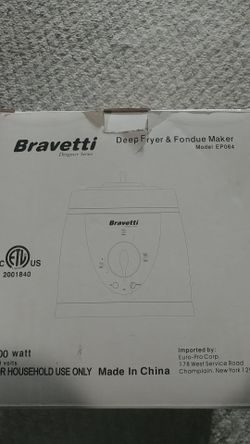 Deep Fryer & Fondue Maker