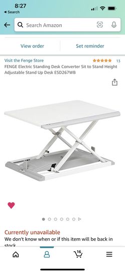 Electric Standing Desk Converter