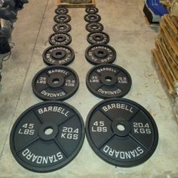 NEW IN BOX 
Olympic Grip Plates-255lbs Cash or Zelle 