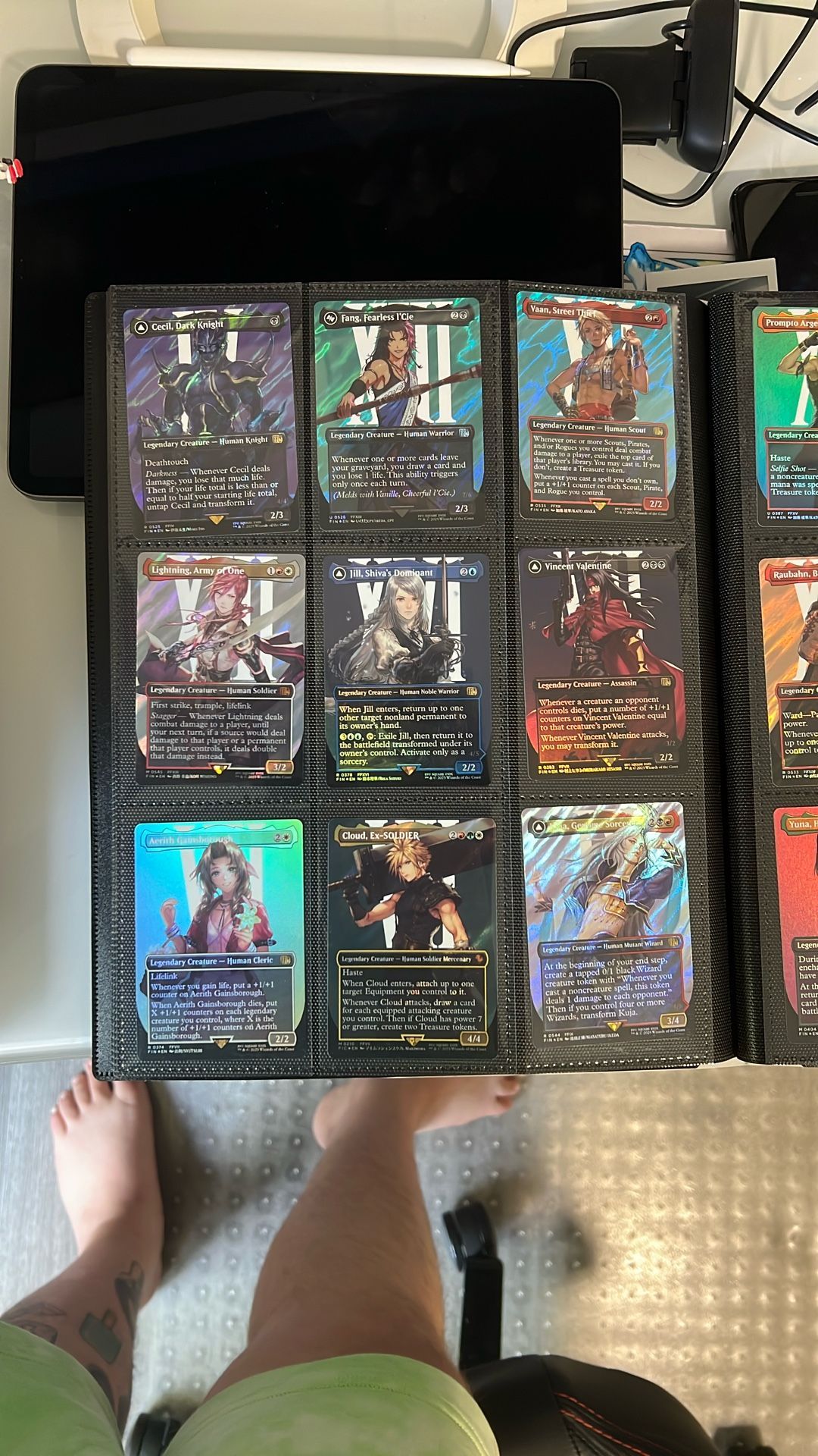 Final Fantasy Surge Foils And Non Surge Foils Character Cards