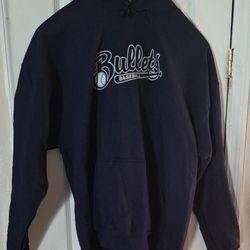 BLUE HOODIE "BULLETS BASEBALL" 