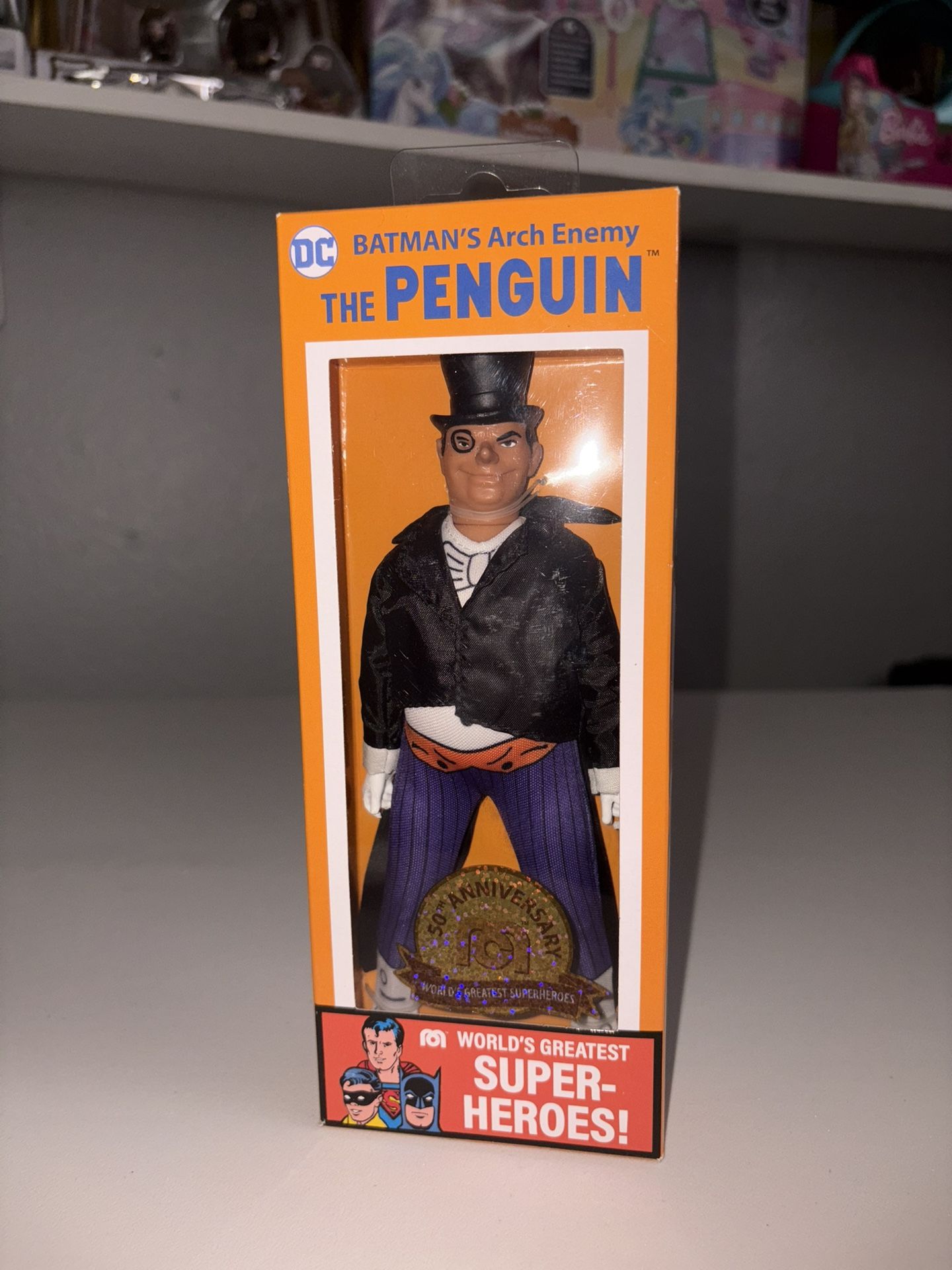 Mego DC Penguin 50th Anniversary 8-Inch Action Figure