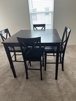 Dark Brown Dining Table
