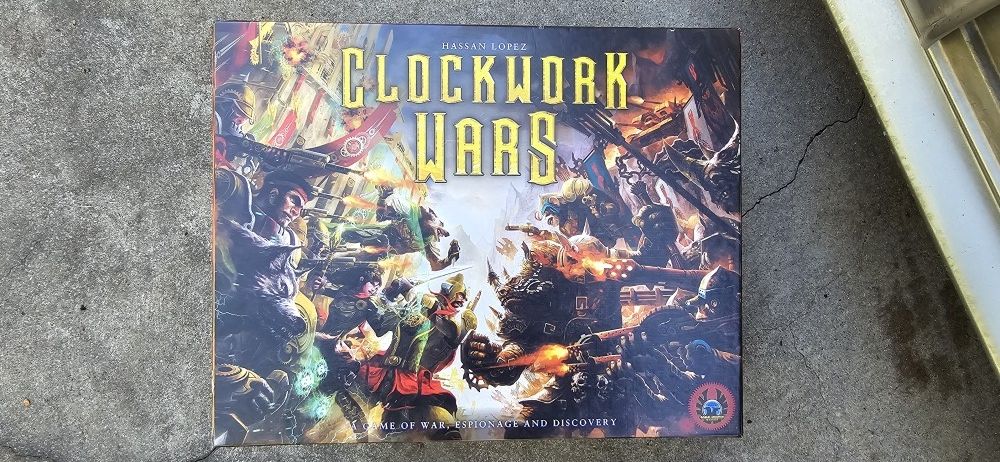 Clockwork Wars Board Game New